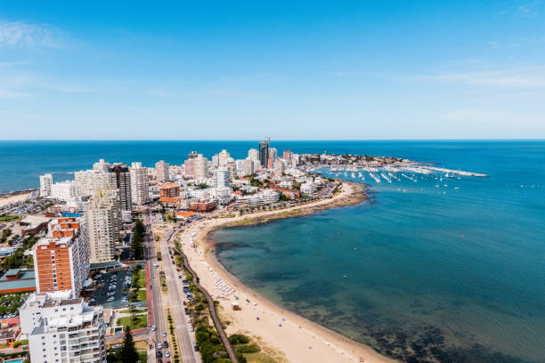 istock Aerial view of Punta Del Este, in Uruguay 2197071430