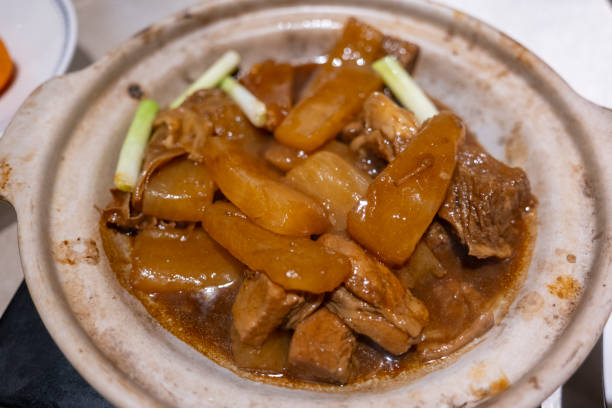 istock Cantonese cuisine stewed with radish and beef brisket 2197074832