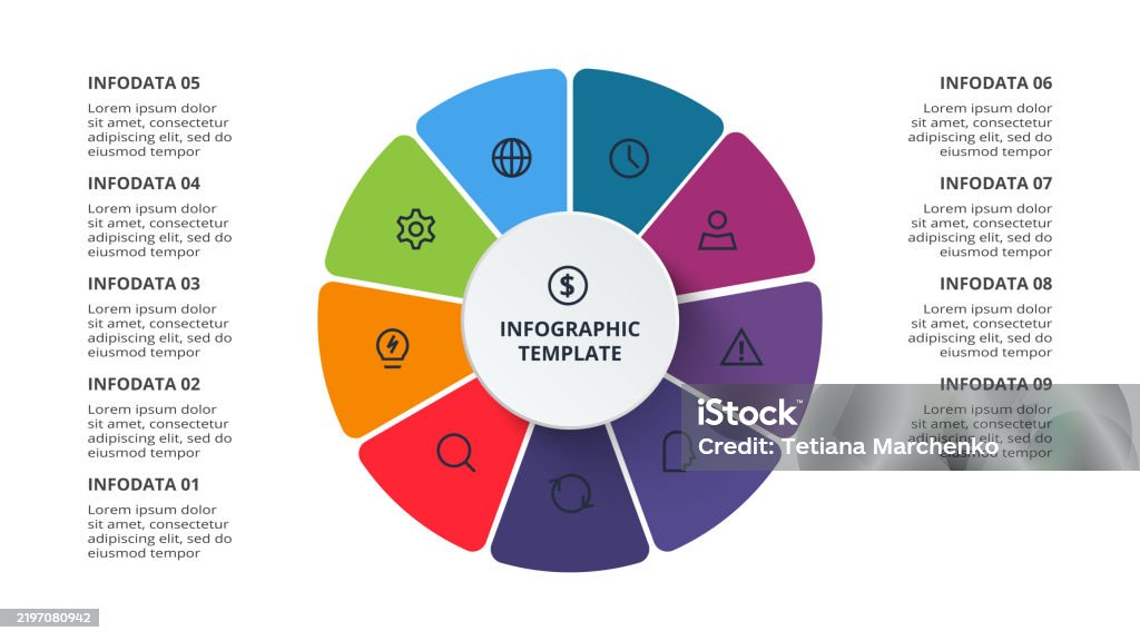 Business Data Visualization Process Chart Elements Of Graph Diagram ...