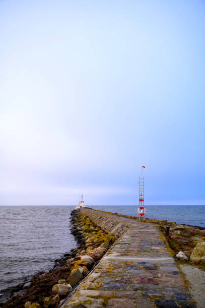 istock A little lighthouse at the beach. Lomma, Sweden, 2025 2197090667