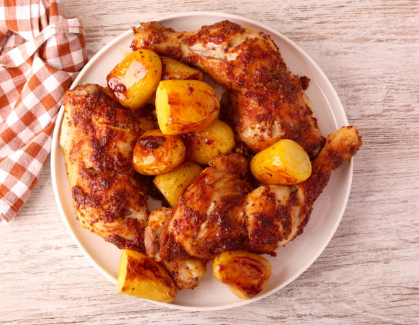 istock Honey mustard chicken legs 2197119836