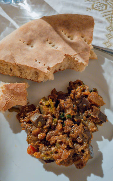 istock Delicious Moroccan food dishes 2197120479