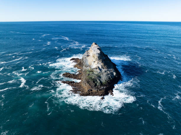 istock Aerial View of an Impressive Sea Stack Off the Oregon Coast 2197129871