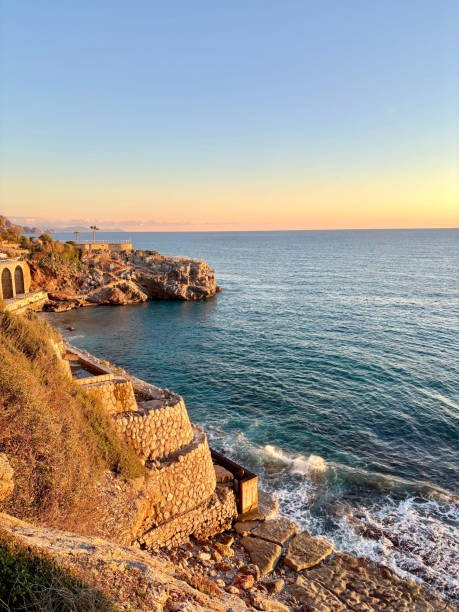 istock Coastal rocky landscape 2197137451
