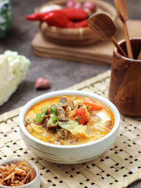 istock Tongseng Sapi is an Indonesian beef stew dish in curry 2197139045