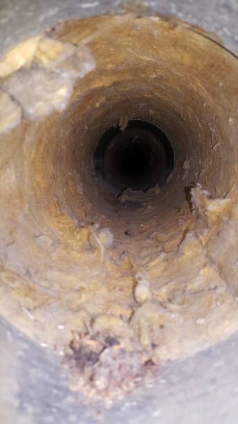 istock Dust and Debris Build-Up Inside an Air Duct 2197142443