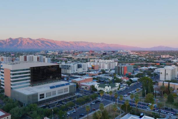 istock Drone View of Tucson Arizona 2197149459