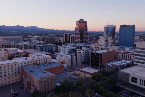 istock Drone View of Tucson Arizona 2197149461
