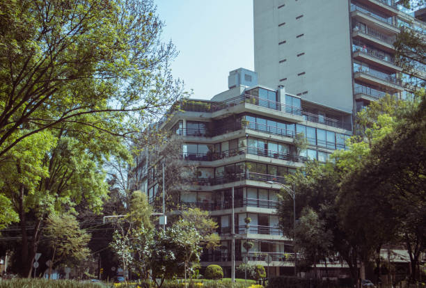 istock Urban Elegance: The Glass Giants of Polanco 2197151399