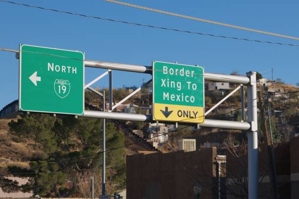 Highway Sign in Nogales, AZ