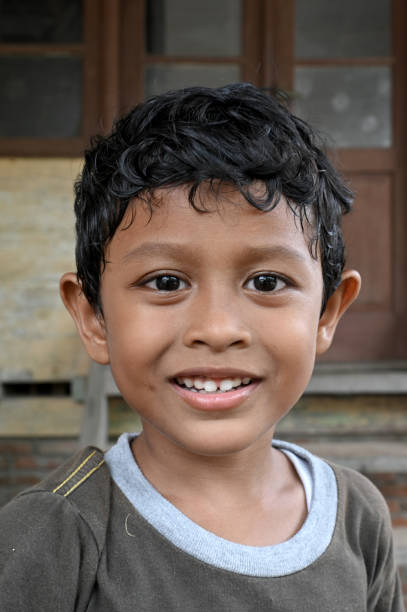Portrait of a child in Aceh, Indonesia