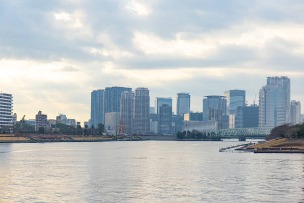 Riverside of Sumida River, Tokyo