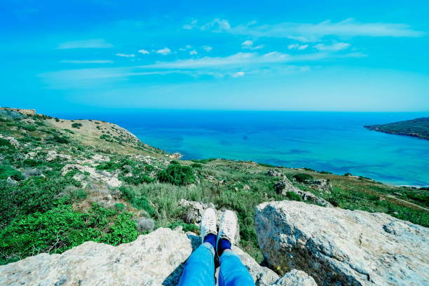 Beautiful landscape seen at Malta