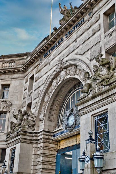 Waterloo Station Facade Architectural Detail