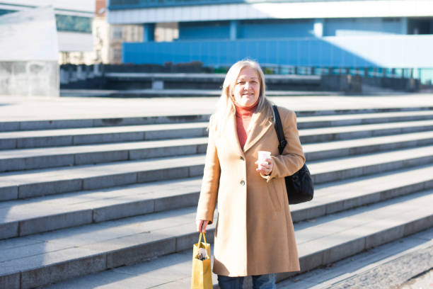 istock Senior woman shopping 2197209448