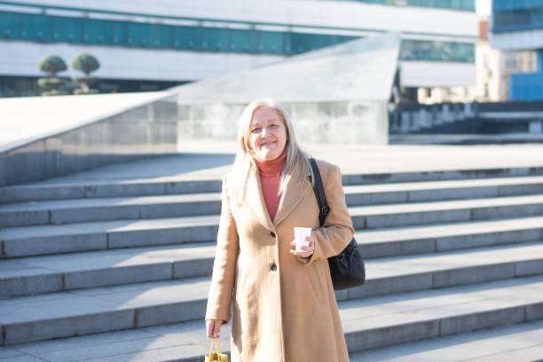 istock Senior woman shopping 2197209467