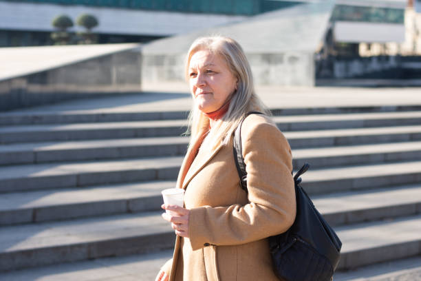 istock Senior woman shopping 2197209489