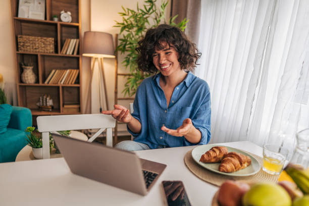 istock Connecting Across Distance: A Chat with a Friend 2197212600