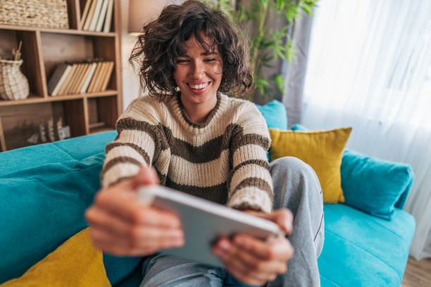 istock A cozy day of digital adventures 2197213856