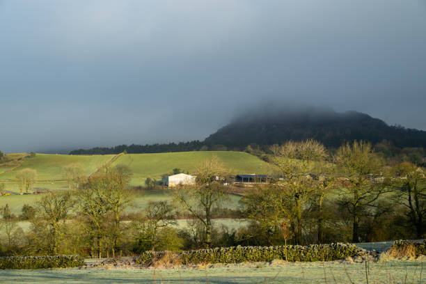 istock Hen Cloud hidden in cloud in the Peak District, England, UK. 2197219867