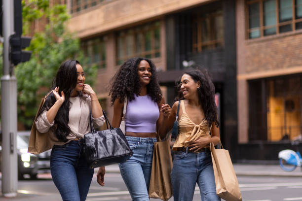 istock Girls’ day out shopping 2197220540