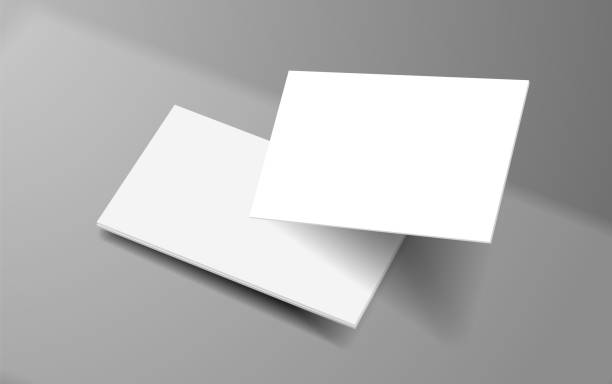 istock High quality vector business card mockup for your design template. Blank empty credit card or business card template. 2197222445