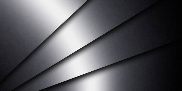 istock A close-up view of sleek, silver metal panels with a brushed texture 2197228583