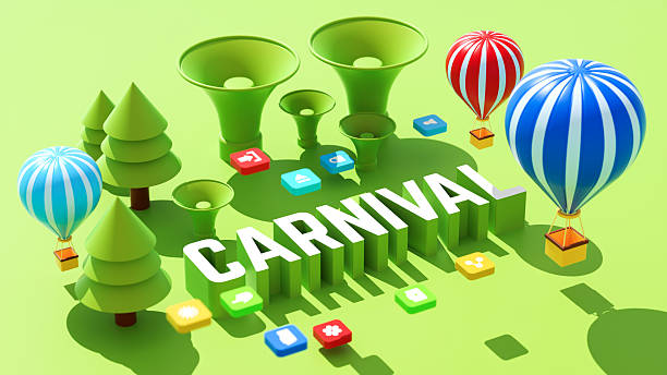 A 3D-rendered concept featuring the word \