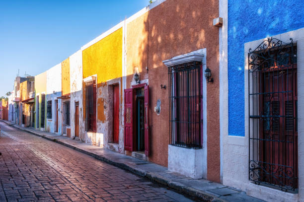 istock Street in Campeche, Yucatan, Mexico 2197237435