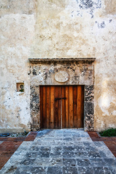 istock Old Door in Campeche, Mexico 2197237453