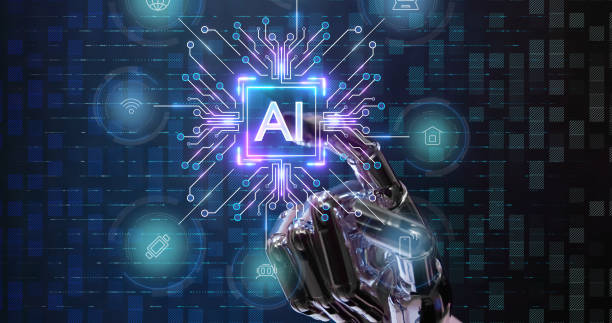 istock robot touch futuristic AI chip 2197238956