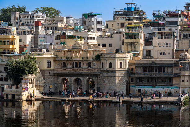 istock India. Rajasthan. Udaipur. Gangaur Ghat 2197246218
