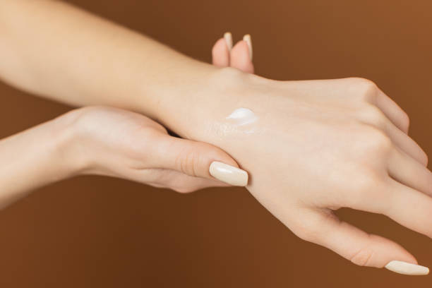 istock Hand cream. Skin care 2197247015