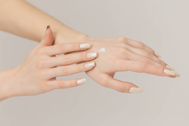 Hand cream. Skin care