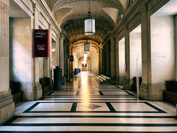 istock corridors of the historic Paris courthouse 2197254617
