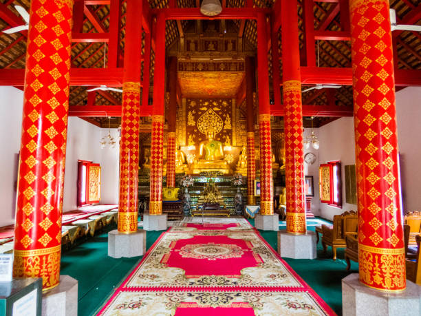 istock Interior, Wat Panping, Chiang Mai, Thailand 2197255512