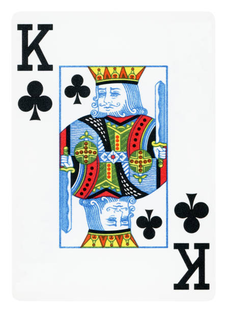 istock King Of Clubs playing card - Isolated 2197257301