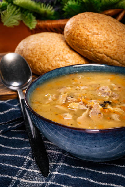 istock Hot tripe from chicken stomachs. 2197266225