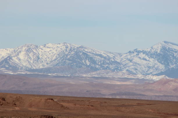 istock Snow Capped Atlas Mountains in Morocco 2197266248