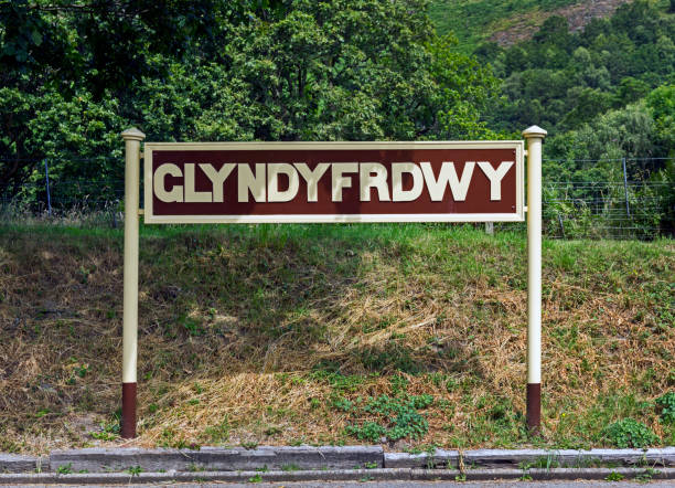 istock Glyndyfrdwy Station Sign 2197273056