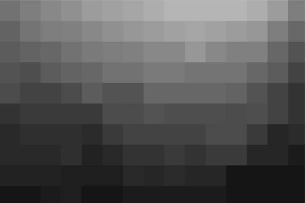 istock Gradient black background. Abstract texture of the black squares for publication, design, poster, calendar, post, screensaver, wallpaper, postcard, cover, banner, website. Vector illustration 2197280475