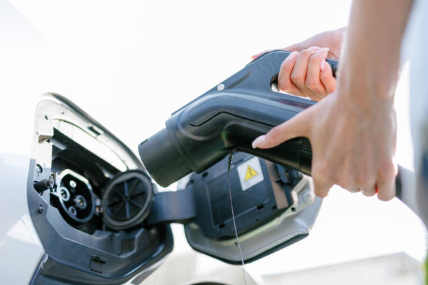 istock Electric Vehicle Charging at Station 2197291892