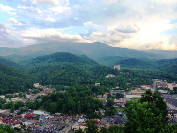 istock From tram in Gatlinburg Tennessee 2197293301