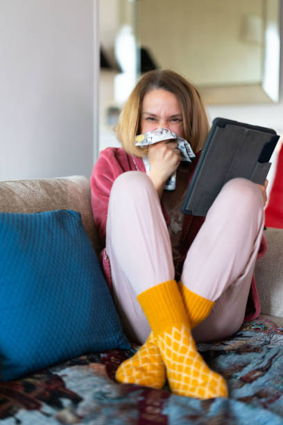 istock Rest at home on a day of sick leave 2197294177