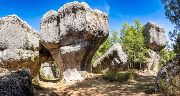 istock Enchanted city of Cuenca mountain range, Spain 2197320197