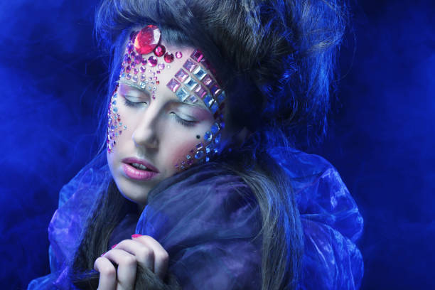 istock Halloween Beauty style woman makeup 2197320284