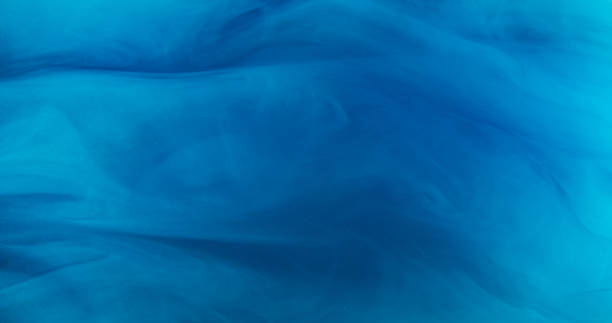 istock Mist wave vapor texture blue paint cloud water art 2197333392