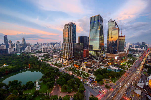 istock Background Bangkok city 2197335072