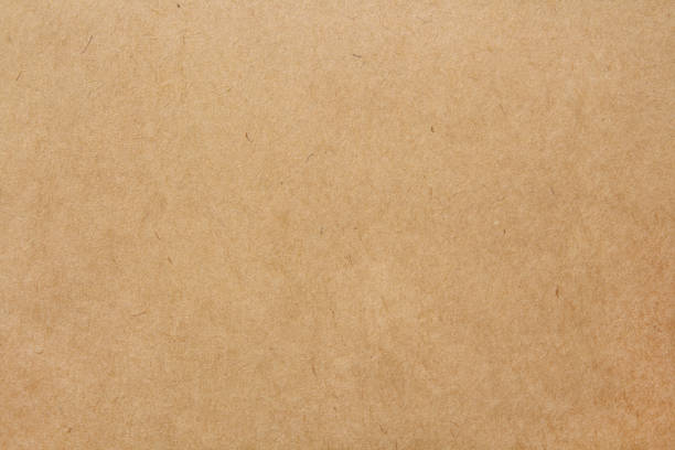 istock Cardboard sheet texture background, pattern of brown kraft paper with vintage style. 2197340082