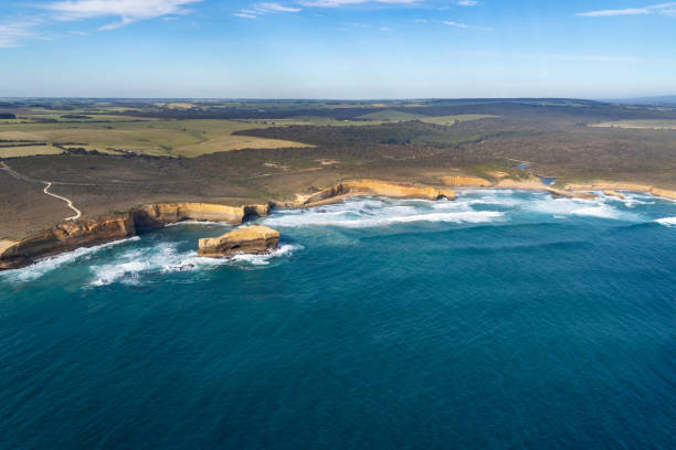 istock Ariel view of Great Ocean Road 2197344945